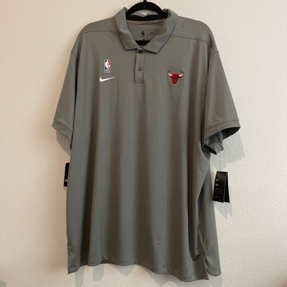 Nike Shirts | Nike Chicago Bulls Xxl Polo Mens Drifit | Poshmark